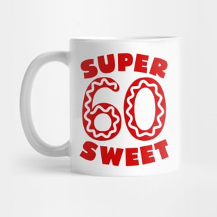 Super Sweet 60 Cherry Donut Mug